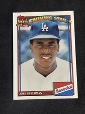 1991 Topps Bazooka Shining Stars - Jose Offerman #6