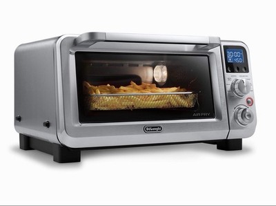 De'Longhi Livenza 9-in-1 Digital Air Fry Convection Toaster Oven Grills Broils