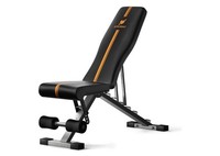 ACTIVEWEIGHT Foldable Adjustable Weight Bench | 90 Degree, Incline, Decline,