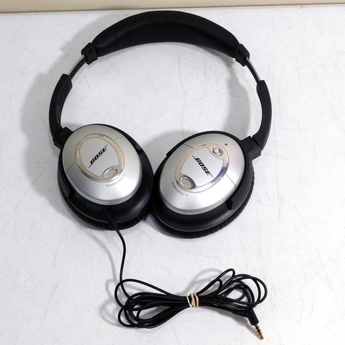Bose QuietComfort 15 Wired Headphones On Ear 3.5mm Plug Tested Working