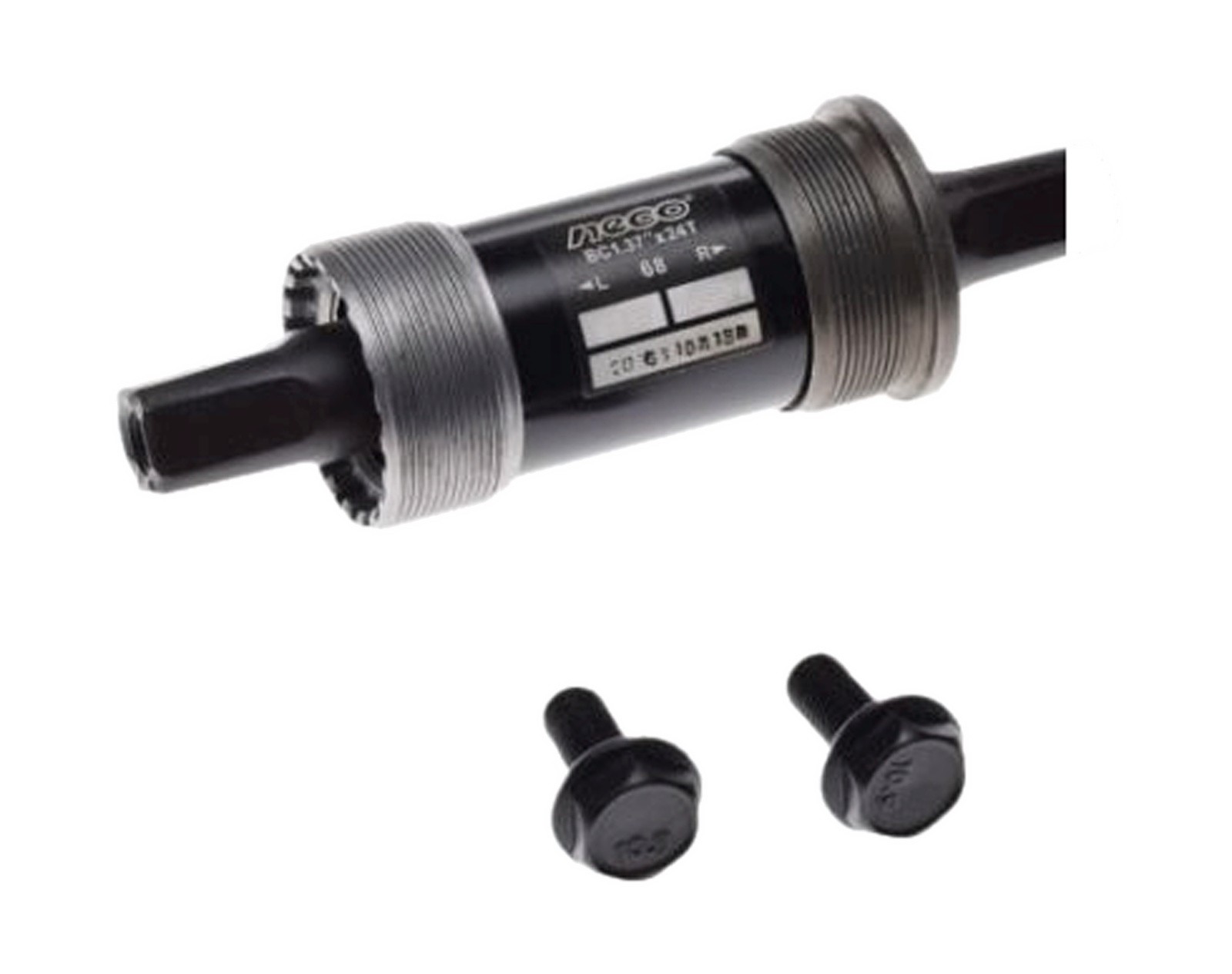 Axe de support pour vélo Neco compact 115mm pour boîtier de pédalier