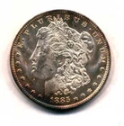 1885 O Morgan Dollar BU