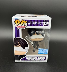 Funko Pop Wednesday Addams Fencing 1820 Funko Shop Special Edition Sealed