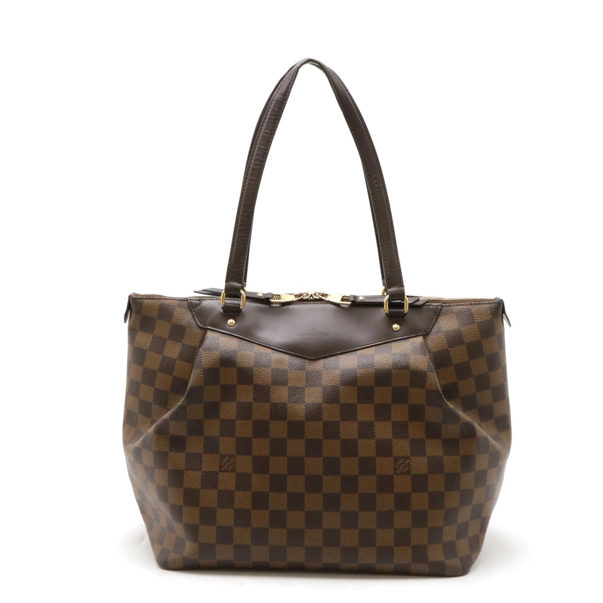 LOUIS VUITTON Damier Westminster GM Tote Bag Shoulder Bag Semi Shoulder N41103 U