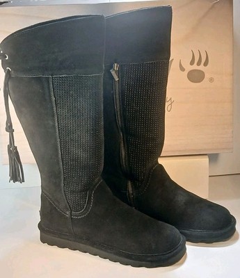 Sheepskin & Fur Bearpaw Women's Tracy Boot Sz 10