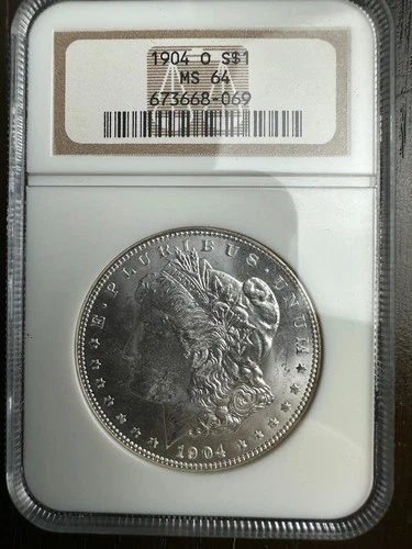 1904 O Morgan Silver Dollar NGC MS64