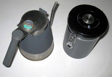 Coffee Gator Pour-Over Kettle with Temperature Gauge & Metal Storage Canister