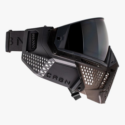 Máscara Gafas CRBN Paintball Zero Pro Grafito Más Cobertura - Imagen 3 de 4