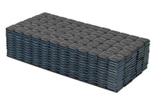 1/4 oz Stick on Wheel Weights, Adhesive Back, Easy to Peel, 36 144 Black