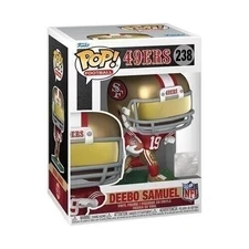 Deebo Samuel Funko Pop! NFL 49ers - Collectible Vinyl Figure #238 with Case