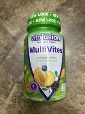Vitafusion Multivites Complete Vitamin Gummies Berry Peach & Orange Flavor 70 ct