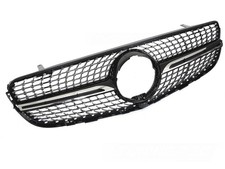 Diamond Kühlergrill für Mercedes GLC X253 C253 2015-2018 schwarz chrom mit Kamer Diamond Kühlergrill für Mercedes GLC X253 C253 2015-2018 schwarz chrom mit Kamer