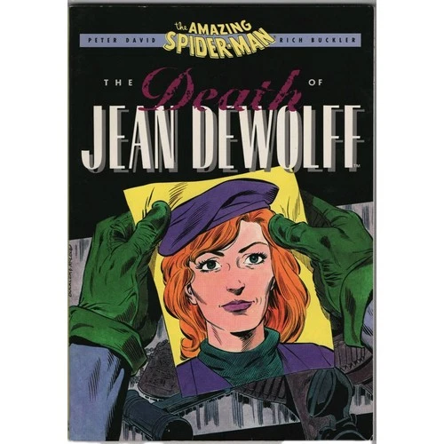 Amazing Spider-Man Death of Jean DeWolff OOP TPB 1st Print Edition Marvel 1990