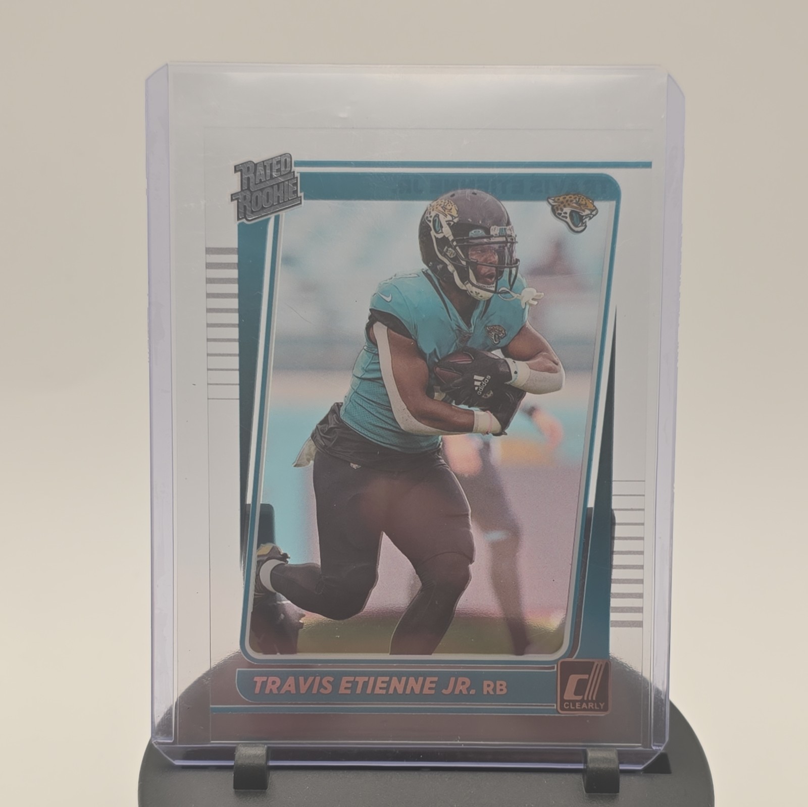2021 Clearly Donruss #59 Travis Etienne Jr. Jacksonville Jaguars