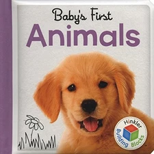 Building Blocks Animals Baby's First Padded Board Book