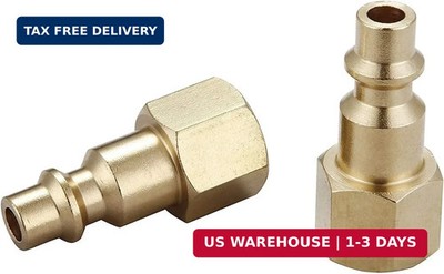Air Hose Fittings & Coupler Female Plug, 1/4-Inch NPT | Air Compressor Quick-Con