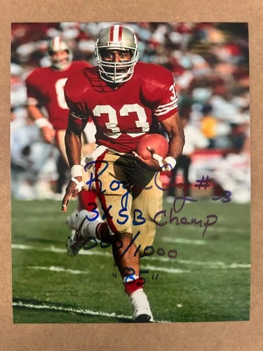 Roger Craig signed SAN FRANCISCO 49ERS 8 X 10 Photo