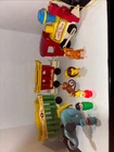Vintage 1973 Fisher Price Little People Circus Train Set w/ Animals #991 StockM3