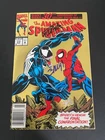 THE AMAZING SPIDER-MAN #375 Signed Stan Lee & Mark Bagley Newsstand 1993