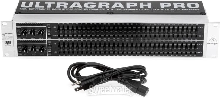 Behringer FBQ3102HD - 31-band Stereo Graphic EQ - Image 2 of 4