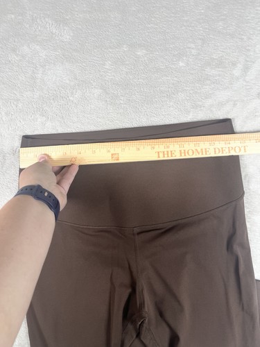 Fanka Leggings Full Length Brown Reversible Compression Body Sculpt Large - Picture 4 of 9