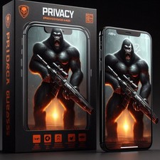 9D Privacy Screen Protector For Samsung S25 ULTRA S24 S23 S22 S21 GORILLA Glass