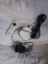 Now TV Box 2400SK White Streaming Unit with Remote Control Back Missing Working.