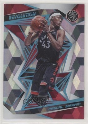 2019-20 Panini Revolution Cubic 37/50 Pascal Siakam #41 up0