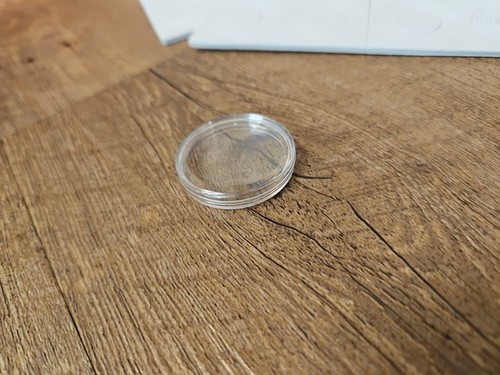 150 COIN CAPSULES Clear Protectors w/ 60 Mats ADJUSTABLE to 30mm Max Size NEW! - Picture 3 of 4