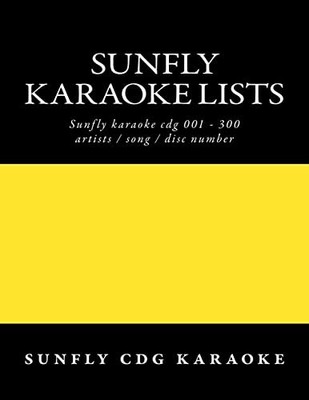 Sunfly Karaoke lists: referenc - VERY GOOD
