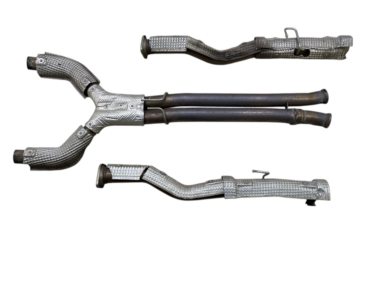 2015 ASTON MARTIN RAPIDE 6.0L V12 REAR EXHAUST MUFFLER END TAIL & EXHAUST PIPE