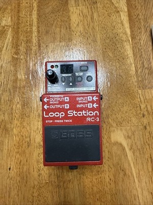 Boss RC-3 Loop Station Guitar Effects Pedal