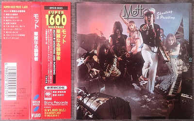 MOTT (MOTT THE HOOPLE) - SHOUTING AND POINTING (1996) CD  SONY SRCS 9023 (JAPAN)