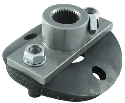 Borgeson Steering Coupler 1/2 Rag Joint Steering Box Side 3/4-30 Spline With