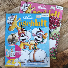 Diddl K&auml;seblatt Hefte 2x Ausgabe 1/2008 Januar & 2/2008 Februar