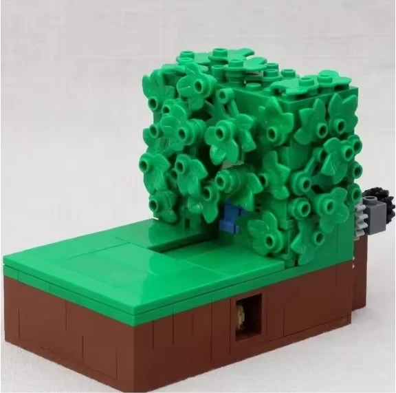 Homer Disappearing into Bush Meme – 227PCS Simpsons Building Block Set Funny Toy