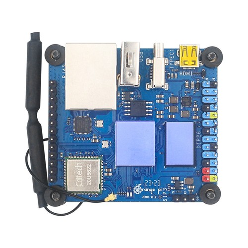 1 PC Aluminum Alloy Cooling Shell Fit for Orange Pi Zero 3 Passive Cooling Shell - Afbeelding 10 van 14