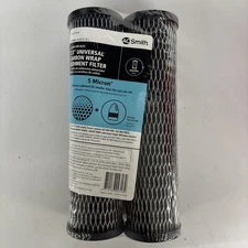 2 AO Smith 2.5"x10" Carbon Wrap 5 Micron sediment Water Filter WH-PRE-RCP2 NSF *