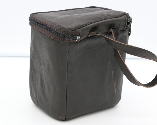 Caso Sempre Pronto Macchina Fotografica Case IN Braun Brown per Polaroid - Foto 2 di 3