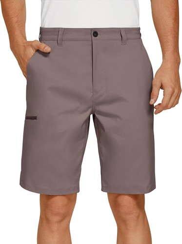 Men's Quick Dry Stretch Golf Shorts Lightweight Casual Summer Hiking with Pocket - Picture 11 of 45