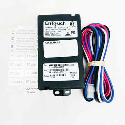 EnTouch Model GM8 Energy Monitor with Adapter
