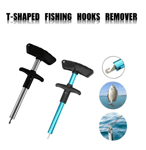 Easy Fish Hook Remover Puller Detacher T-Handle Extractor Fishing Tackle Tool US - Picture 6 of 16