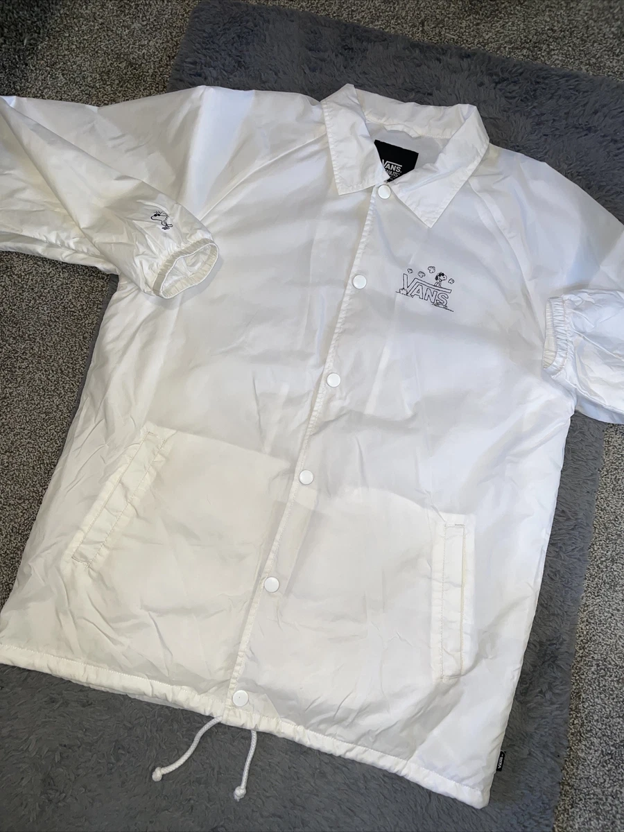 Vans Torrey Jacket Vans X Peanuts Mens Size Large Windbreaker