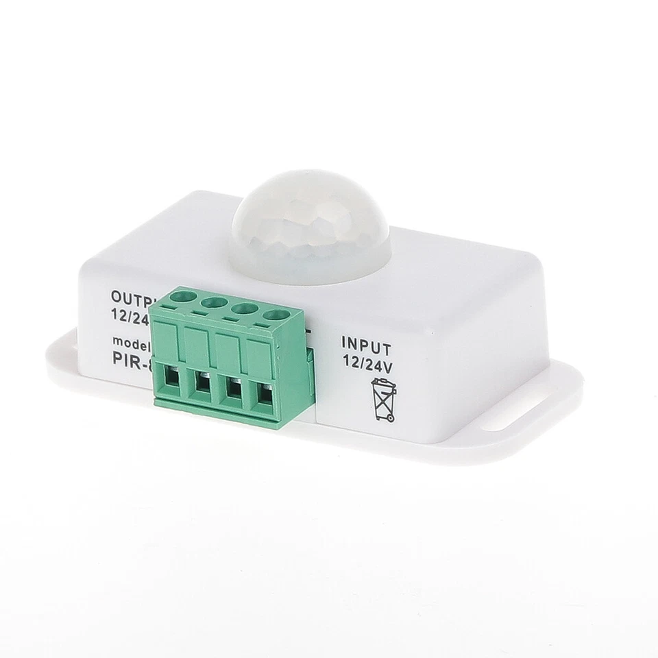 Automatic DC 12V-24V 6A/8A infrared PIR Motion Sensor Switch For LED Strip Light - Image 4 of 4