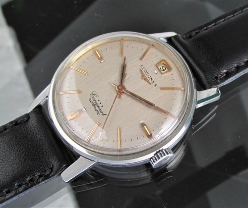 LONGINES CONQUEST CALENDAR AUTOMATIC CAL 291 REF 9024 STEEL SWISS WATCH  60`s | eBay
