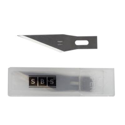 SBS  Bastelmesserklingen 100 Stk.Bastelmesser Hobbymesser Skalpel Ersatzklingen 