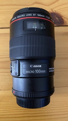 [Canon] Canon EF 100mm f/2.8L Macro L IS USM Objektiv   neuwertig