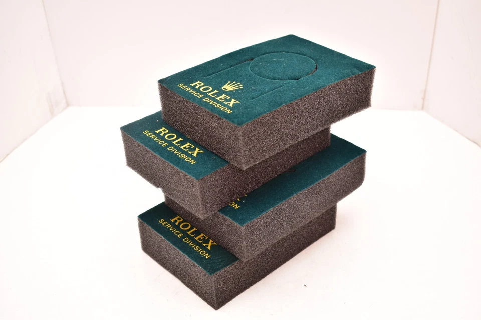 Набор из 4 подушек Rolex Watch Display Exhibitor синяя бархатная подушка - Изображение 2 из 4