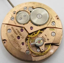 Peseux 7010 manual winding 17 jewels watch movement for part