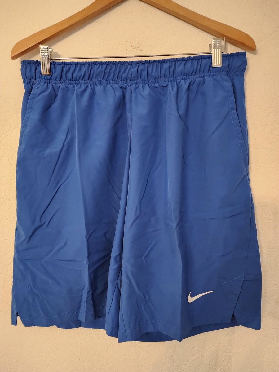 Nike DRI-FIT Flex Woven Training Shorts Size Med Men's Team Blue